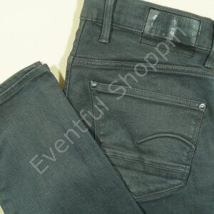 G Star Revend Skinny Jeans Mens 31 Gray FWD Stretch Denim